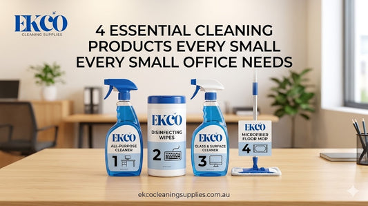 4 Essential Cleaning Products Every Small Office Needs