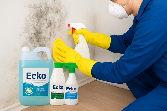 Best Way to Treat Mould With Ecko Cleaning Products