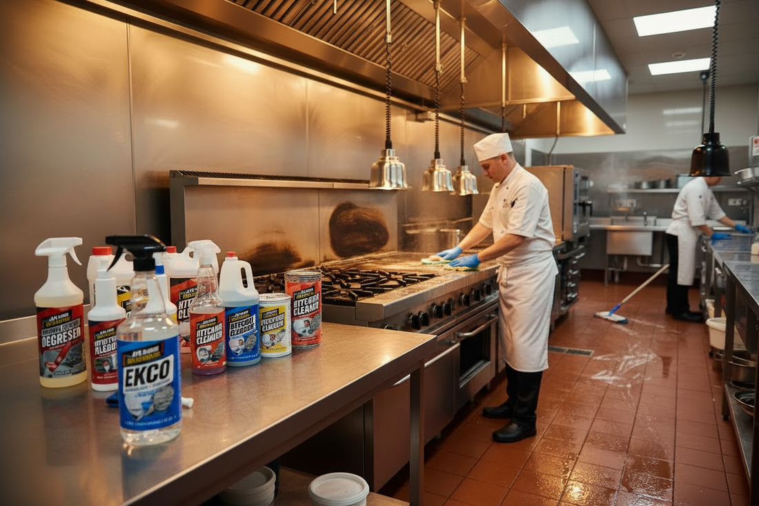 How to Choose the Right Degreaser for Kitchen Cleaning